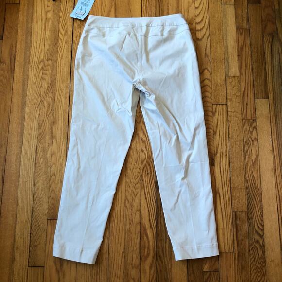 Coldwater Creek NWT Women's Khaki "Shape Me" Pull On Pants Size 14P - Picture 8 of 9